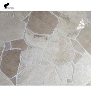 Tostone phong cách hiện đại kem nâu Mài xong Thổ Nhĩ Kỳ tự nhiên travertine điên lát đá gạch cho biệt thự nhà bếp ngoài trời sử dụng - Product Image 5