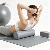 Nouveautés : Accessoires de fitness pour la maison – Rouleau de yoga en EVA de 60 cm pour la relaxation musculaire et la remise en forme, colonne de yoga pour les jambes, idéal pour le studio