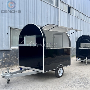 Carrito de comida móvil, camión de comida rápida, remolque de comida rápida más popular en venta - Product Image 6