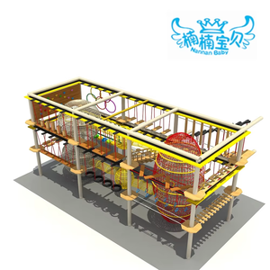 Nannan <span class=keywords><strong>ก</strong></span>รอบไม้สำหรับเด็กสำหรับปีนเขานินจาอุป<span class=keywords><strong>ก</strong></span>รณ์ออก<span class=keywords><strong>ก</strong></span>ำลัง<span class=keywords><strong>ก</strong></span>าย exzize สำหรับเด็กเกมผจญภัยในร่มสนามเด็กเล่นในร่ม - Product Image 2