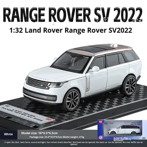 Die-cast 1:32 Scale Alloy Metal <strong>Range</strong> <strong>Rover</strong> SUV Model Car with Sound Light Pull-Back Door Open-Classical Display <strong>Toy</strong> Collection - Product Image 6