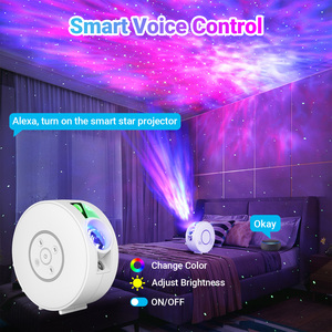 Alta calidad Tuya App Control LED moderno WIFI HD Smart Galaxy Star proyector con altavoz para dormitorio fiesta en casa - Product Image 5