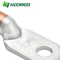 Cosses de câble bimétalliques cuivre-aluminium DTL, borne de transition standard AWG pour connexion à sertir de câble de distribution d'énergie