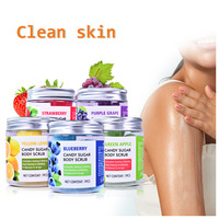 Masque de Bain Exfoliant Bio Parfumé aux Fruits pour Femmes, Tous Types de Peau, Marque Privée, Vente en Gros Transfrontalière