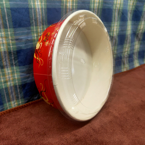 900ml bán buôn giấy kraft bát chất lượng cao dùng một lần tùy chỉnh Takeaway có thể tái chế bao bì thực phẩm salad container với nắp - Product Image 3