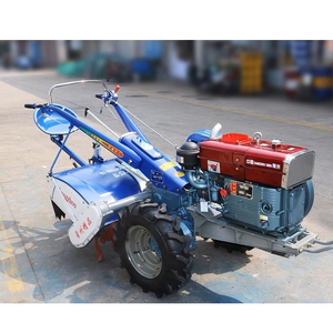 10hp 15hp 18hp 20hp 22hp 2WD Drive Mini Walking Tractor Gear Engine Cultivators Hand Tractor for Farming - Product Image 2