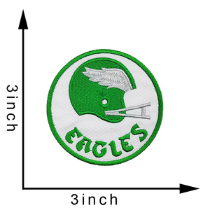 Aşk kartallar mektuplar yama gitmek kuşlar-Philadelphia demir-on yama-kartallar-yeşil Philadelphia Eagles nakış yama - Product Image 2