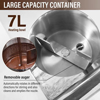 Offre Spéciale petit équipement de table de fonte de chocolat de 30kg 5 kg vibrent la machine d'humeur de chocolat de revêtement de Table