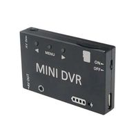 Modul DVR FPV Mini NTSC/PAL yang Dapat Diubah, Baterai Internal, Perekam Video Audio FPV untuk Model RC Balap