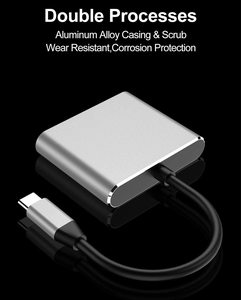 Adaptateur USB C vers HDMI, Hub Multiport 4K USB type-c (Compatible Thunderbolt 3), 3 en 1 avec Port HDMI - Product Image 3