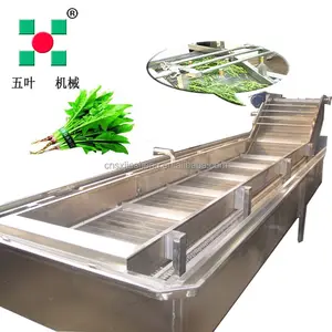 Çok fonksiyonlu kabarcık sebze dondurulmuş balık temizleme makinesi sebze yıkama meyve çamaşır makinesi sanayi için