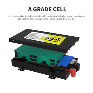 Pack de batteries lithium LifePO4 ultra-plat 12V 100Ah 150Ah 200Ah pour véhicules tout-terrain 4x4 et véhicules d'aventure - Product Image 3
