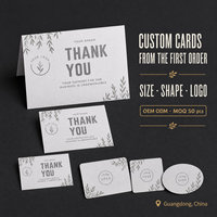 Maßgeschneiderte Visitenkarten mit Digitaldruck auf Kunstdruckpapier, Geprägtem Finish und Individuellem Logo-Druck