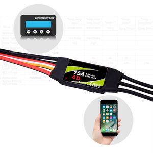 Contrôleur de moteur brushless Mantis Slim 15A G2 4S ESC pour modèle RC, drone 3D-4D, aile fixe à hélices cannelées CW CCW, Lipo Alloy - Product Image 1