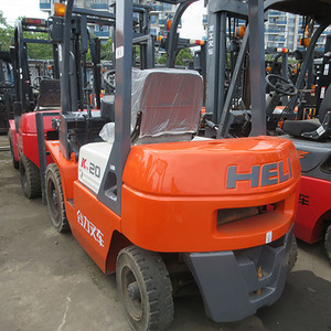 Used HELI Fd20 Forklifts 2-7 Ton Diesel with Japanese <b>Engine</b> Side Shifter Triplex Mast Rough Terrain - Product Image 5