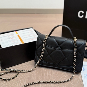 <span class=keywords><strong>Sac</strong></span> à main de luxe pour femme 2026 en <span class=keywords><strong>cuir</strong></span> caviar matelassé classique avec poignée supérieure et chaîne, <span class=keywords><strong>sac</strong></span> à bandoulière croisé - Product Image 1