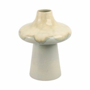 Vaso Moderno a Forma di Fungo in Ceramica, Vaso Decorativo per Fiori, per Soggiorno, Decorazione per la Casa, Design in Terracotta - Product Image 4