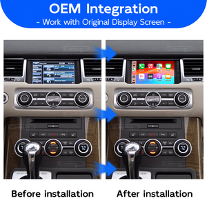 Kit d'interface de module décodeur sans fil Apple <span class=keywords><strong>CarPlay</strong></span> Android Auto pour Range Rover 2008-2012 - Product Image 2
