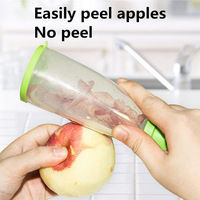 Multifunctionele groente- en fruitenschiller met afvalbak, keukenaccessoires, keukengadgets, creatieve opbergmesjes