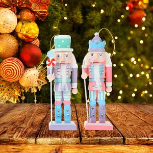 Adornos Navideños de Madera, Cascanueces, Juguetes, Manualidades, Muñecos Soldados Cascanueces, Regalos de Navidad - Product Image 2