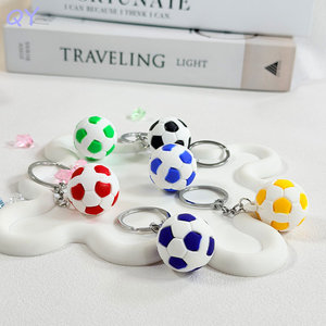 QY <b>Mini</b> Soccer Ball Keychain Pendant Bag Charm Key Ring <b>Backpack</b> Ornament Sport Gift For Fans Boys - Product Image 2