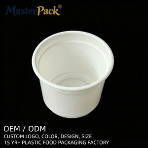 Gobelets à crème jetables OEM/ODM mini écologiques de 30 ml en plastique PP de qualité alimentaire compatibles avec film d'aluminium, impression personnalisée - Product Image 1