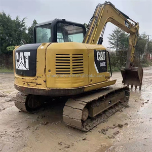 <span class=keywords><strong>Mini</strong></span>-excavatrice sur chenilles hydraulique d'<span class=keywords><strong>occasion</strong></span> de 7 tonnes Caterpillar 307E modèle 2018 Moteur/Pompe en bon état Fonctionnement réduit - Product Image 3