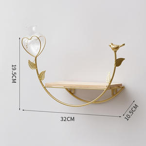 Estante de Almacenamiento de Estilo Industrial para Montar en la Pared sin Taladrar, Decoración de Lujo para Sala de Estar, Decoración para Colgar en la Pared detrás del Sofá - Product Image 5