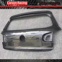 Couverture de hayon arrière en fibre de carbone OEM pour VW Golf 6 MK6 2008-2012, pour GTI/R, accessoires extérieurs de course automobile, fixation par vis