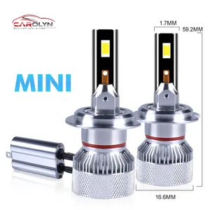 Carolyn H7 360 Led Licht Canbus 6500K 110W Halogeen Vervanging Mini Auto Lamp H7 H18 Led Koplamp Voor Vw