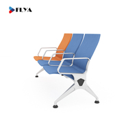 Solution d'assise Flya Mix Colours : Chaise d'aéroport, Siège d'attente public, Banc de salon, Siège d'attente pour hôpital