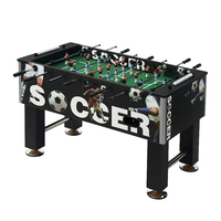 Table de football d'arcade professionnelle d'intérieur 48 pouces avec 8 tiges haute résistance et accessoires en bois d'ingénierie pour l'intérieur - Vente en gros