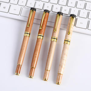 Bolígrafo de Metal y Bambú Personalizado de Fábrica, de Alta Calidad, Ecológico y Natural, con Grabado - Product Image 1