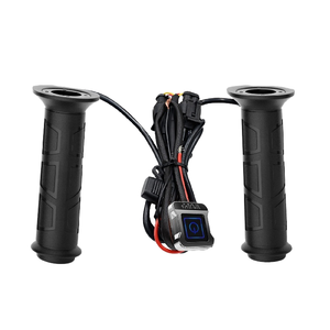 Poignées chauffantes électriques universelles 12V pour moto, 3 niveaux de chauffage, avec poignée confortable - Product Image 1