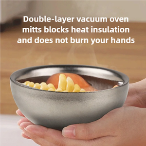 Bol de restaurant en titane pur 2025 Offre Spéciale ensemble saladier en acier inoxydable pour hôtels et restaurants emballés dans des cartons - Product Image 2