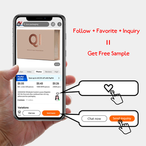 Tùy chỉnh màu đỏ từ cao cấp thân thiện với môi trường hộp năm mới Giáng sinh đóng gói quà tặng công chúa thiết kế tái chế Matt cán - Product Image 6