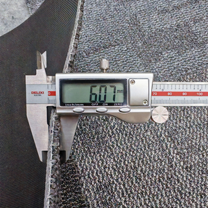 Dalles de moquette modulaires rectangulaires pour bureaux commerciaux modernes, 50x50 cm, écologiques, en nylon ignifuge avec technique de boucle - Product Image 5