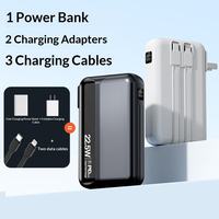 Mini batterie externe 20000 mAh sans fil (boîtier + carte mère) – Taille optionnelle – Vente en gros – Alimentation portable