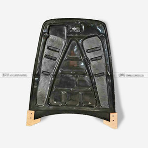 Nuevo Capó de Carreras EPR S2000 JS con Clips, Material de Fibra de Carbono, Instalación con Tornillos, Color Negro para - Product Image 3