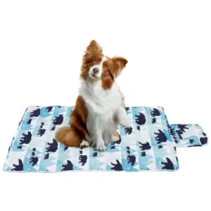 Tapis de voyage détachable Portable Oxford imperméable pliable pour chien Offre Spéciale