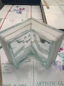 Bloques de construcción de vidrio esmerilado Ultra transparente, bloques de vidrio ahuecados, resistentes a impactos, decorativos - Product Image 6