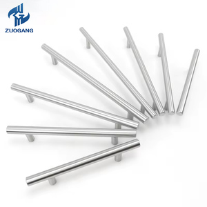 Zogang bán chạy nhất 2025 hiện đại chải Nickel xử lý vàng đen Kẽm hợp kim đồ nội thất tủ bếp xử lý - Product Image 2