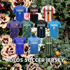 高Xolos De Tijuana LD Tiga LIGA MX 主场/客场足球球衣短裤 透气 100% 涤纶 OEM 服务 圆领 四季皆宜 - Product Image 2