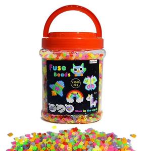 DIY 9000 颗夜光熔珠多色 5 毫米熔珠散装补充套件儿童智力开发玩具 - Product Image 1