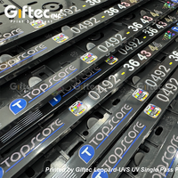 Giftec Nouvelle imprimante numérique entièrement automatique multifonctionnelle Uv à passage unique pour machine d'impression de couverture de plaque d'immatriculation