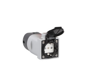 Offerta Speciale Adattatore di Scarica V2L Tipo <span class=keywords><strong>2</strong></span> con Presa <span class=keywords><strong>Schuko</strong></span> e UK per MG Hyundai BYD MG ZS MG5 MG4 Zeekr DongFeng Nammi Box Jaecoo 7 PHEV - Product Image 4