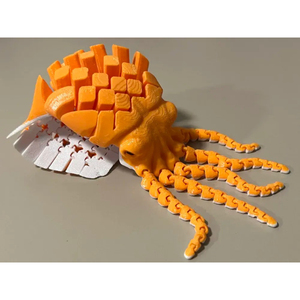 Calamar Impreso en 3D, Graduación, Bautismo, Diseño Moderno de Mediados de Siglo - Product Image 1