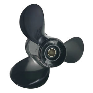 ใหม่ <span class=keywords><strong>xspeed</strong></span> 25-30hp ใบพัดอะลูมิเนียม9.9 'x10 10ฟัน3ใบสีดำสำหรับเครื่องยนต์ปรอทเรือทางทะเล - Product Image 2