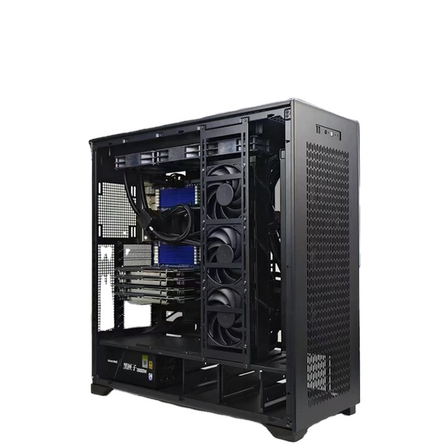 ODM OEM Intel Xeon Generation 3/4/5 Water-Cooled Tower Workstation Server 4-Way 4090 GPUs Dual 360 Stock