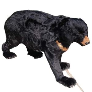 Di alta qualità di grandi dimensioni a grandezza naturale all'aperto decorazioni natalizie Unisex nero & bianco orso polare statua - Product Image 1